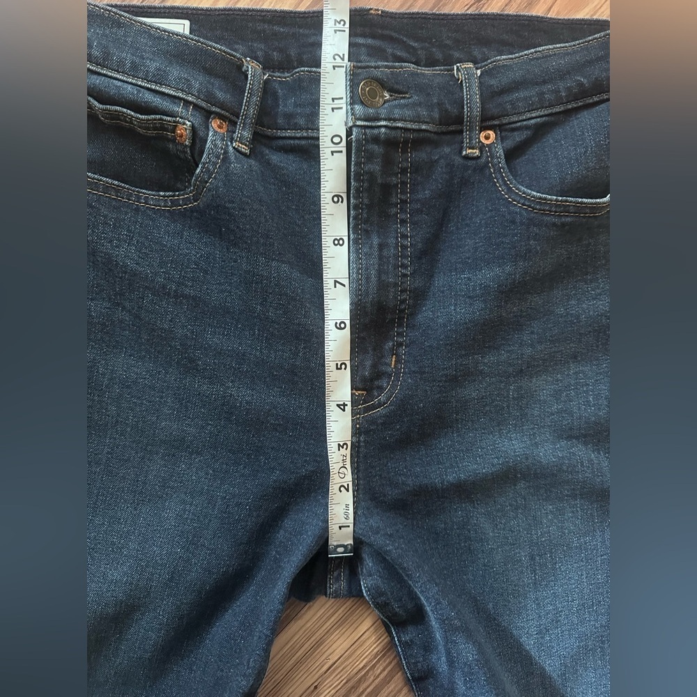 Gap Denim Women High Rise Flare Jeans Waist 31 Inch - Picture 6 of 10